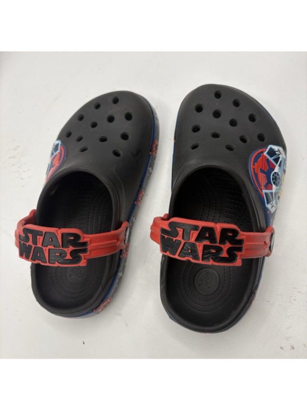 Crocs Children's Star Wars X-Wing Clogs Size 1 - Picture 3 of 13